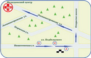 Схема проезда