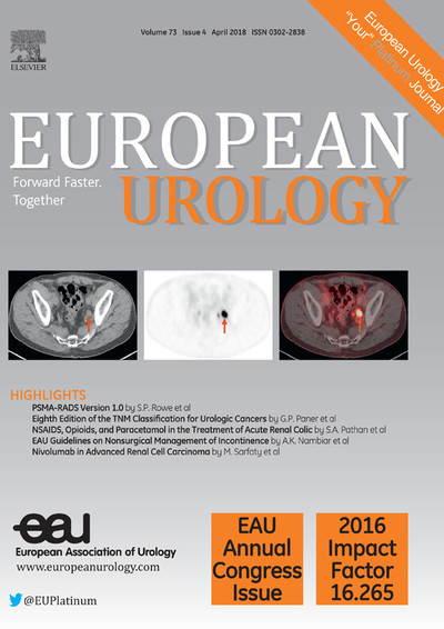 European Urology (Европейская Урология) 2018 Апрель