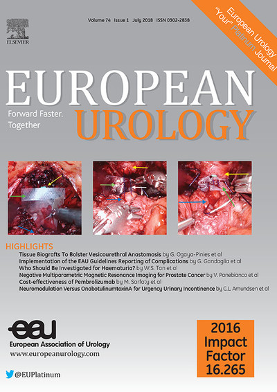 European Urology (Европейская Урология) 2018 Июль