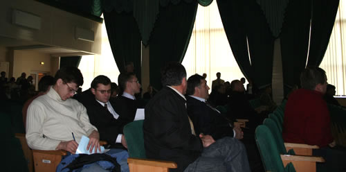 Заключительный день был полностью посвящен лекциям